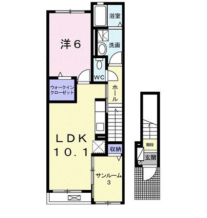 コンフォールＧＲ　Iの物件間取画像